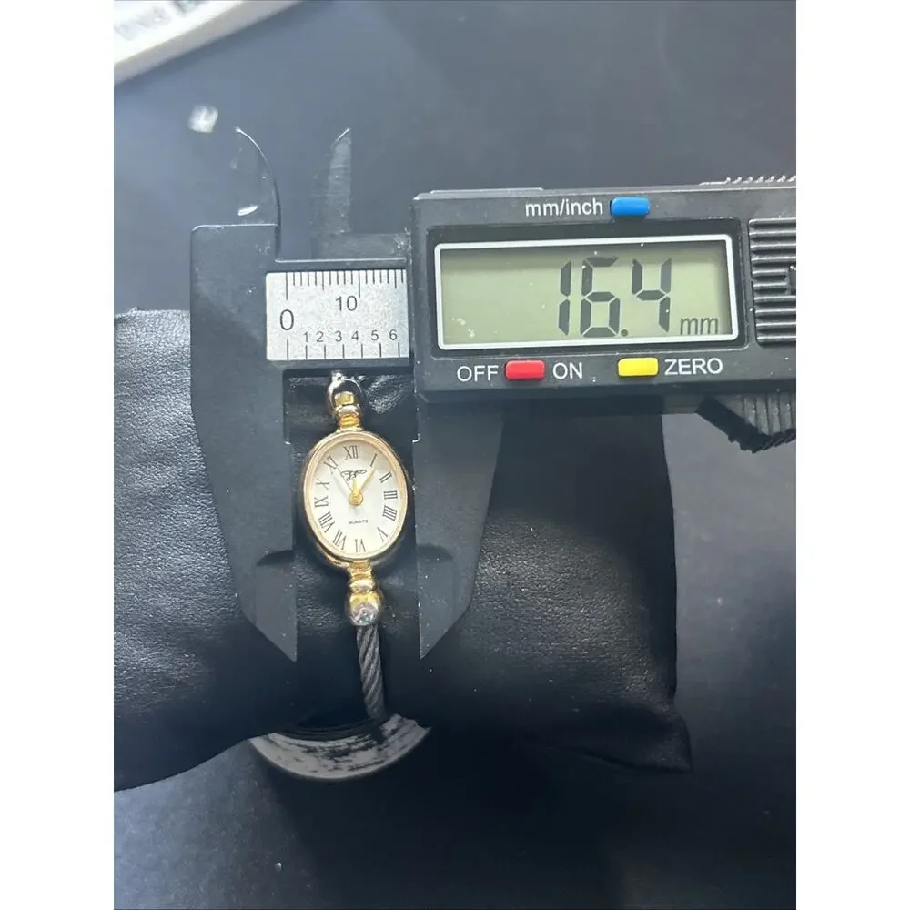 Worthington Gold Tone Wire Band Women’s Quartz Watch